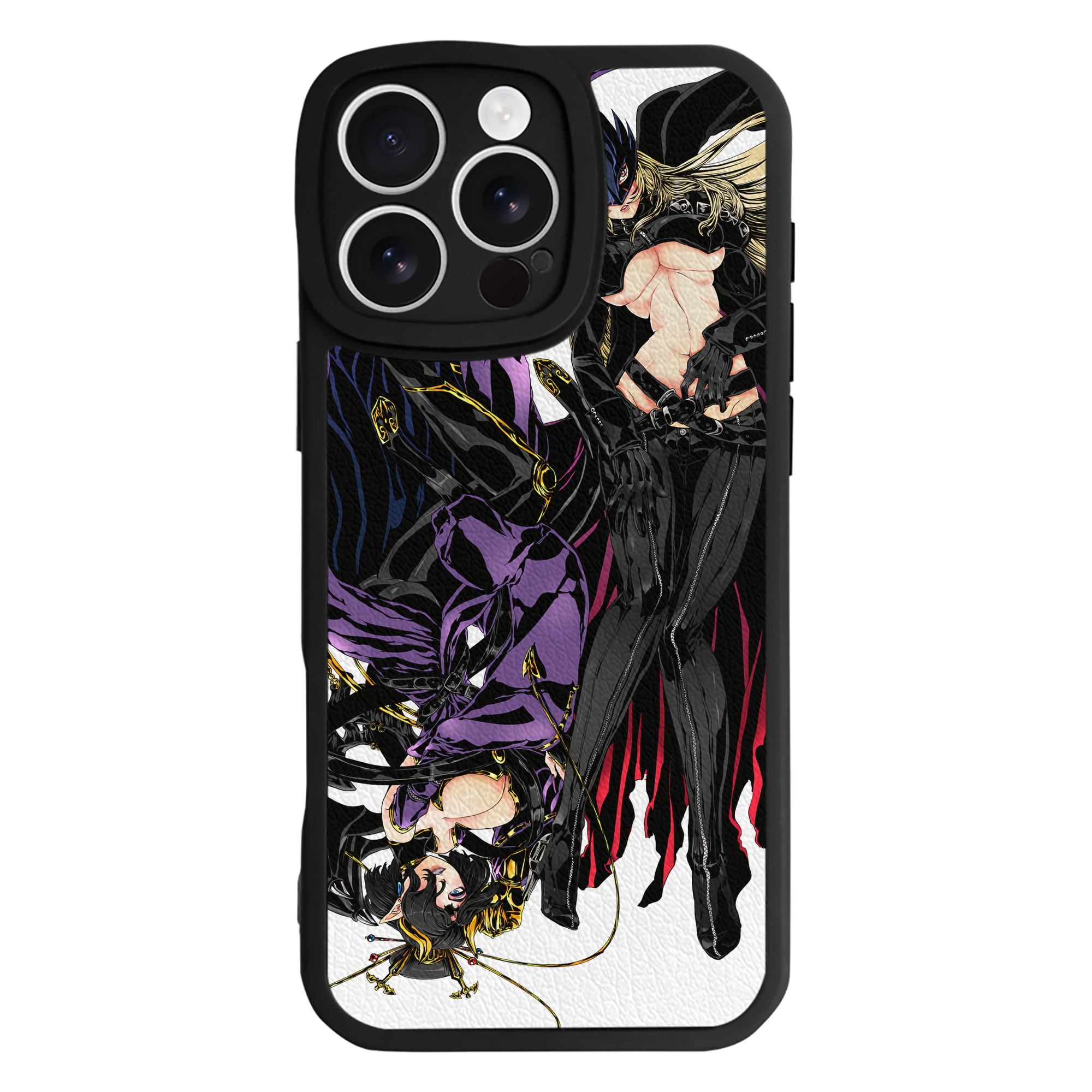 （画像用） Digimon デジタルモンスター/デジモン 【iPhone 16シリーズ対応】シリコンスマホケース（レザー調） 材質：シリコン